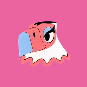 Amelia Animal Crossing Laser Cut Brooch