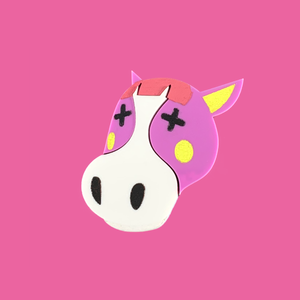 Peaches Animal Crossing Laser Cut Brooch