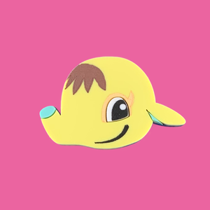 Eloise Animal Crossing Laser Cut Brooch