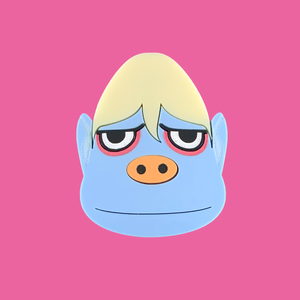 Hans Animal Crossing Laser Cut Brooch