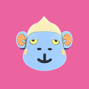 Monty Animal Crossing Laser Cut Brooch