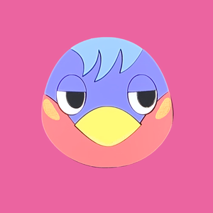 Robin Animal Crossing Laser Cut Brooch