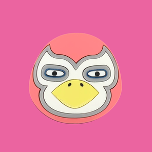 Lucha Animal Crossing Laser Cut Brooch