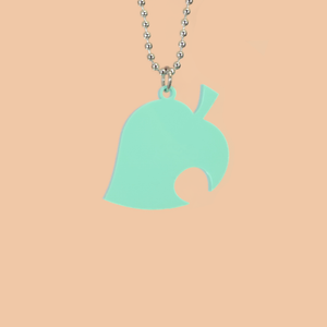 Animal Crossing Icon Laser Cut Acrylic Necklace Animal Crossing Icon Laser Cut Acrylic Necklace
