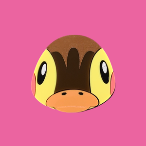 Molly Animal Crossing Laser Cut Brooch