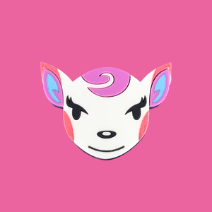 Diana Animal Crossing Laser Cut Brooch
