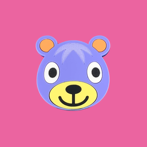 Poncho Animal Crossing Laser Cut Brooch