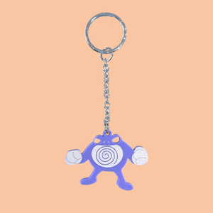 Poliwrath Laser Cut Acrylic Keyring Poliwrath Laser Cut Acrylic Keyring