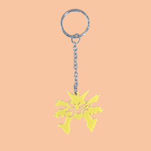 Alakazam Laser Cut Acrylic Keyring