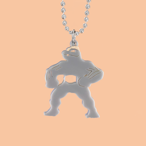 Machoke Laser Cut Acrylic Necklace