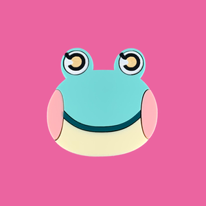 Lily Animal Crossing Laser Cut Brooch