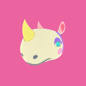 Rhonda Animal Crossing Laser Cut Brooch