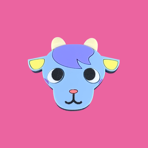 Sherb Animal Crossing Laser Cut Brooch