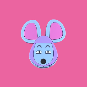 Rizzo Animal Crossing Laser Cut Brooch