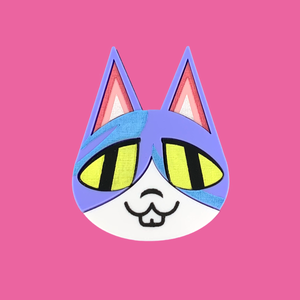 Moe Animal Crossing Laser Cut Brooch