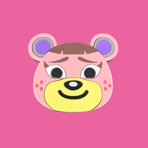 Ursala Animal Crossing Laser Cut Brooch