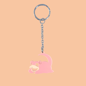 Slowpoke Laser Cut Acrylic Keyring