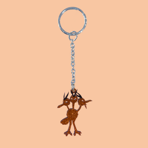 Dodrio Laser Cut Acrylic Keyring