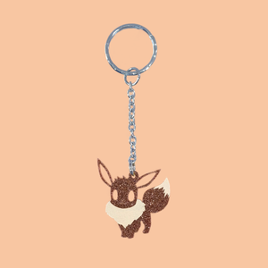 Eevee Laser Cut Acrylic Keyring