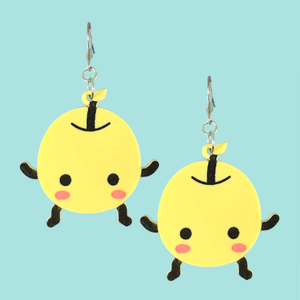 Stardew Valley Junimo Laser Cut Acrylic Earrings Stardew Valley Junimo Laser Cut Acrylic Earrings