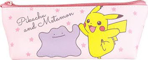 Pokemon Pikachu and Ditto Large Multi Pouch / Pencil Case