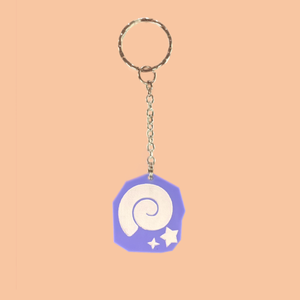 Animal Crossing Fossil Laser Cut Acrylic Keychain