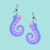 Tentacle Laser Cut Acrylic Earrings