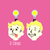 Fallout Vault Boy Deluxe Laser Cut Acrylic Earrings B Grade