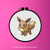 #133 Eevee - Large Cross Stitch Digital PDF Download Pattern