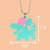 Ivysaur Laser Cut Acrylic Necklace
