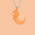 Weedle Laser Cut Acrylic Necklace
