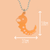 Weedle Laser Cut Acrylic Necklace