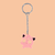 Jigglypuff Laser Cut Acrylic Keyring