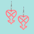 Kingdom Hearts Heartless Laser Cut Earrings