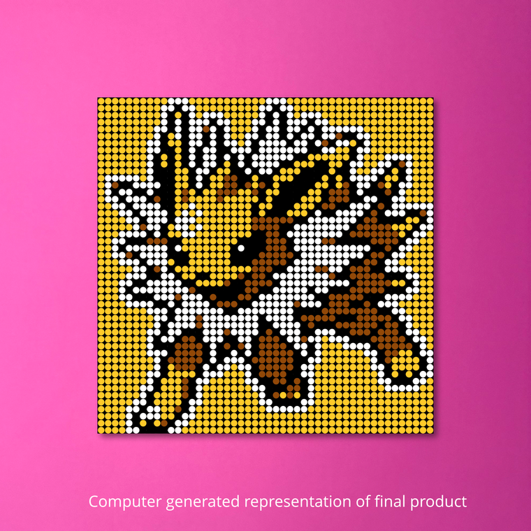 #135 Jolteon 48x48 Gen 2 Style Block Art Kit