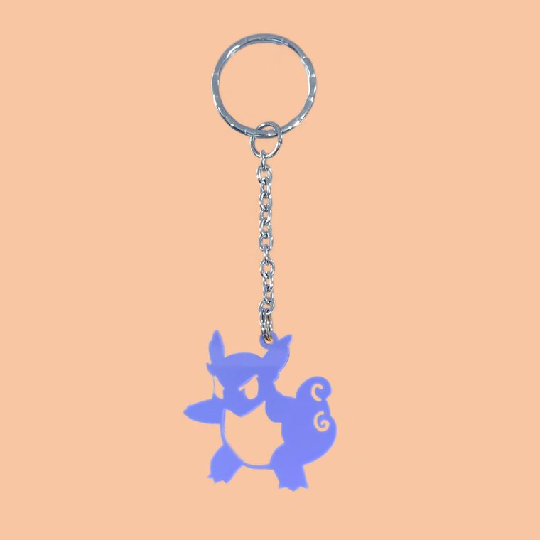 Wartortle Laser Cut Acrylic Keyring