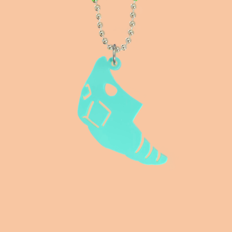 Metapod Laser Cut Acrylic Necklace