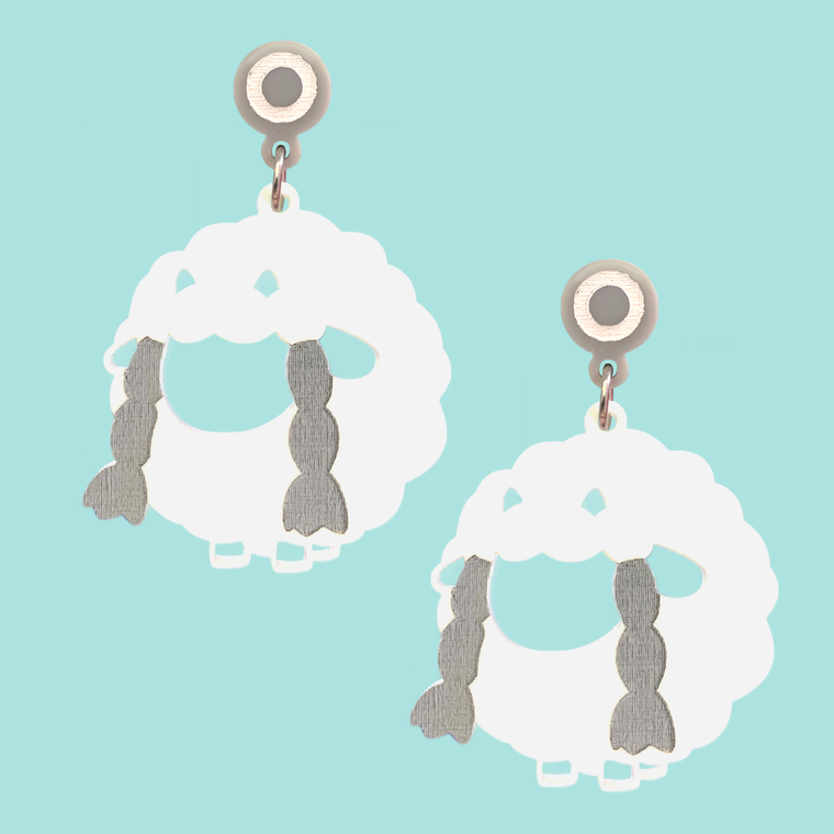 Wooloo Laser Cut Acrylic Earrings