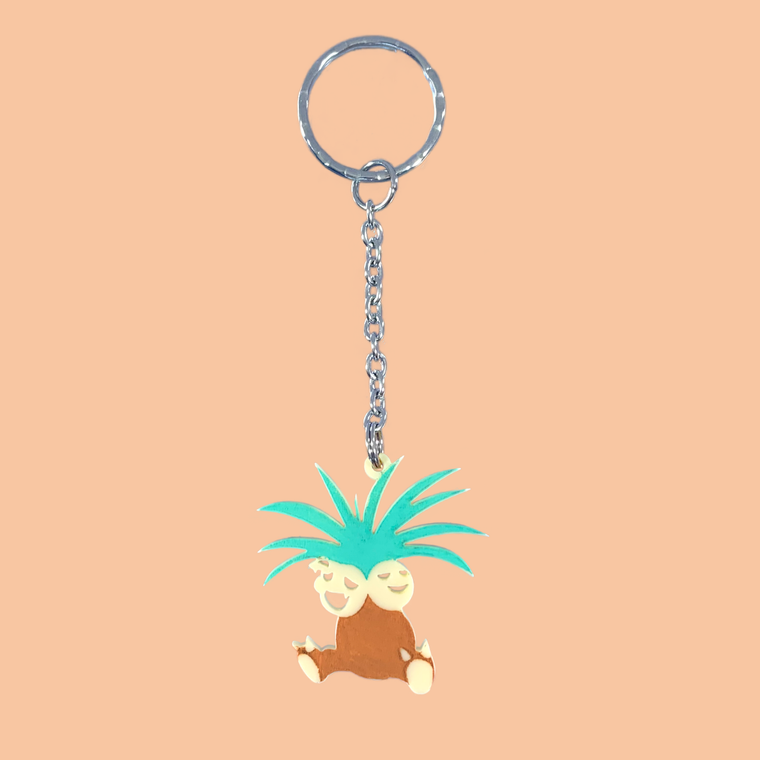 Exeggutor Laser Cut Acrylic Keyring