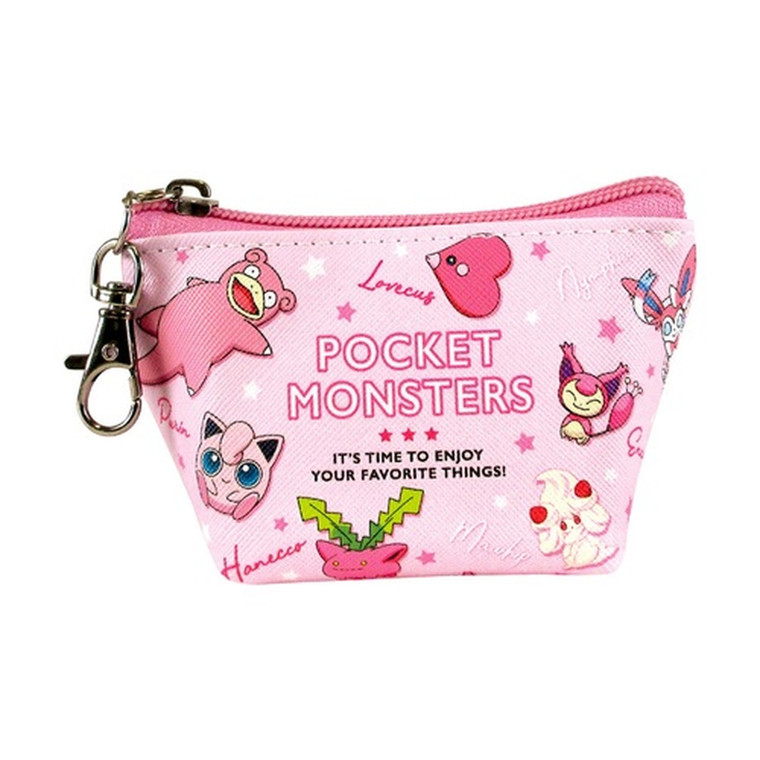 Pokemon Pink Triangle Mini Pouch