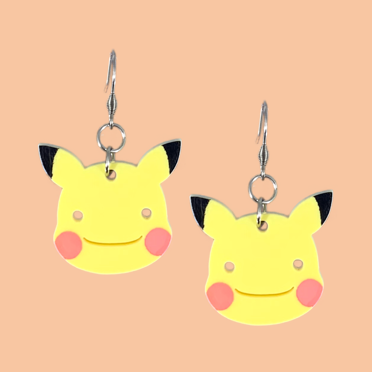 #025 Pikachu Ditto Petite Earrings