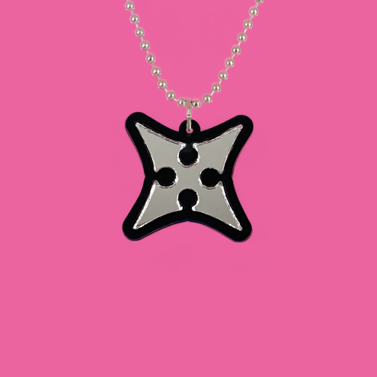 Kingdom Hearts Roxas Deluxe Laser Cut Necklace