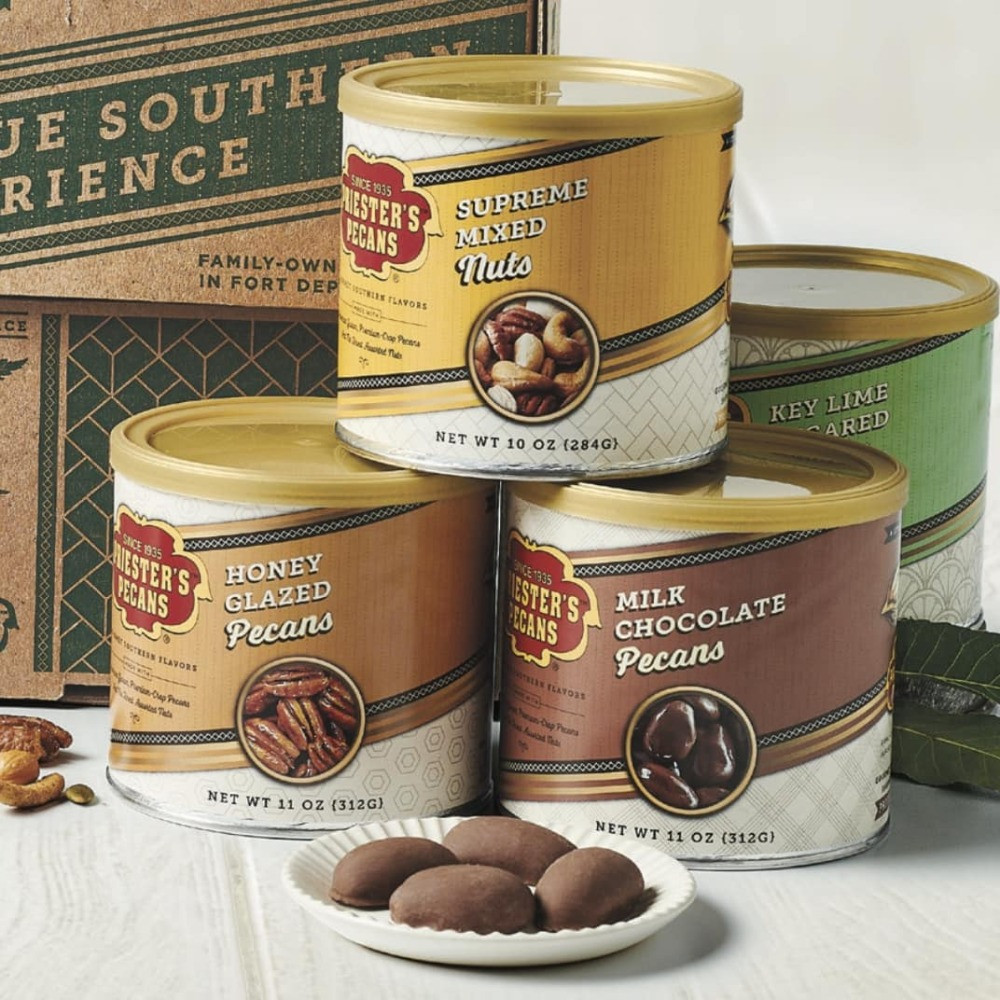 Mix & Match Canister Gift | Set of 6 | Priester's Pecans