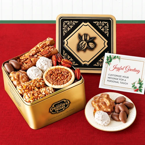 Executive Pecan Sampler Gift Tin
