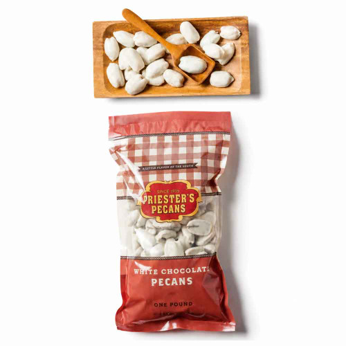 White Chocolate Pecans - 1 lb Bag