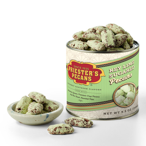 Key Lime Sugared Pecans Canister