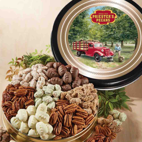 Seven Pecan Favorites - Pecan Grove Gift Tin