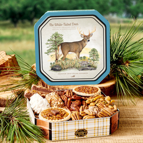 White-Tailed Deer Tin