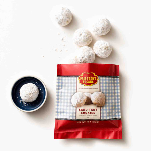 Priester’s Pecan Sand Tart Cookies in two 5 oz bags