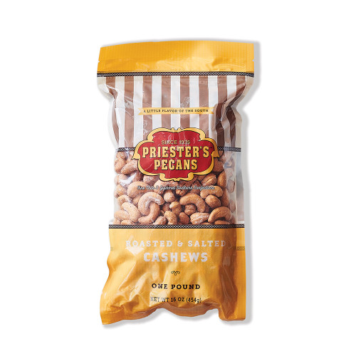 Roasted and Salted Cashews - 1 lb Bag